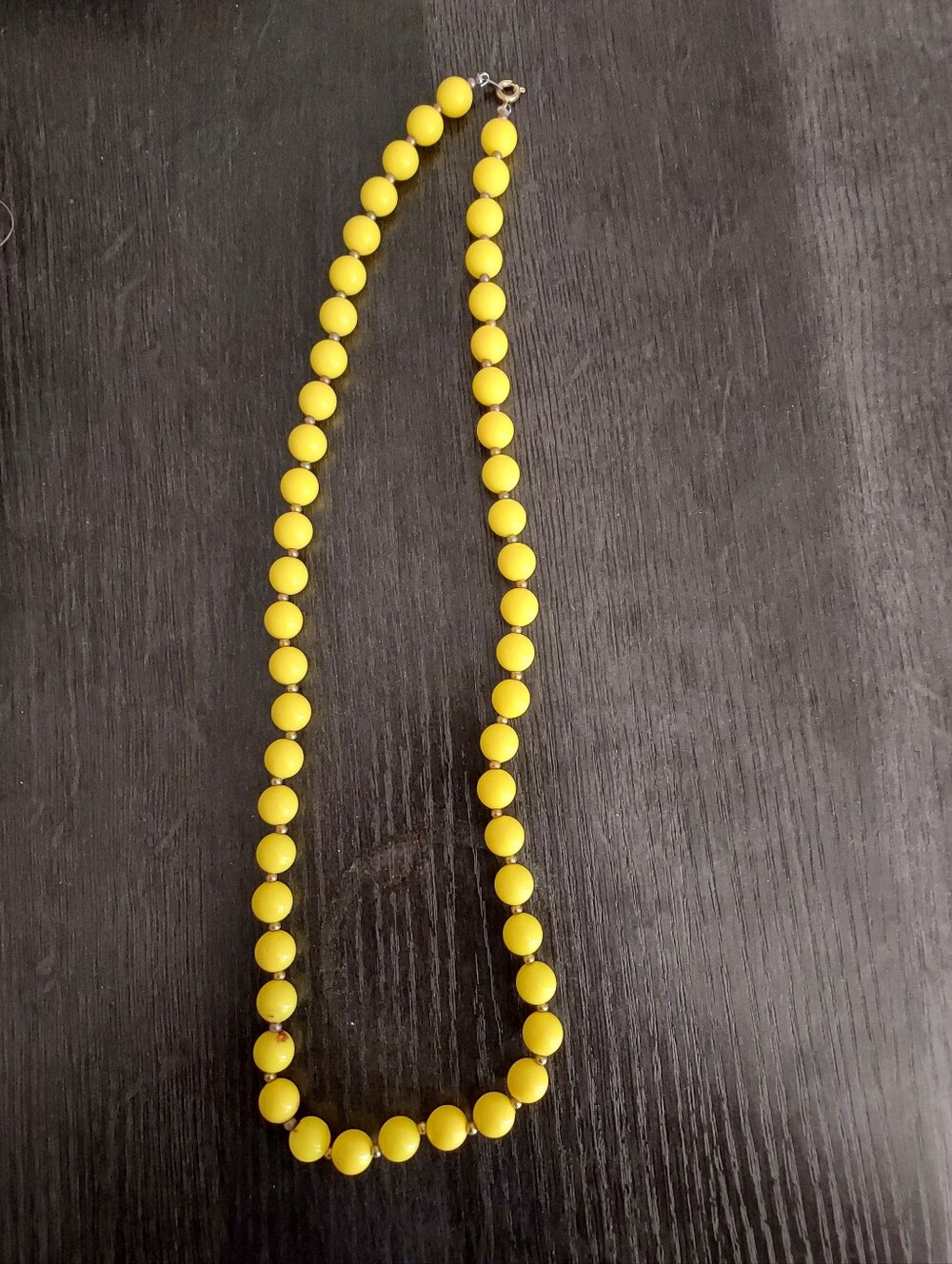Yellow Beaded Necklace - Women Jewelry